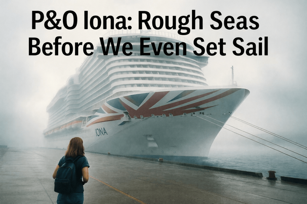 P&O Iona: A Rough Start Before We Even Set&nbsp;Sail…